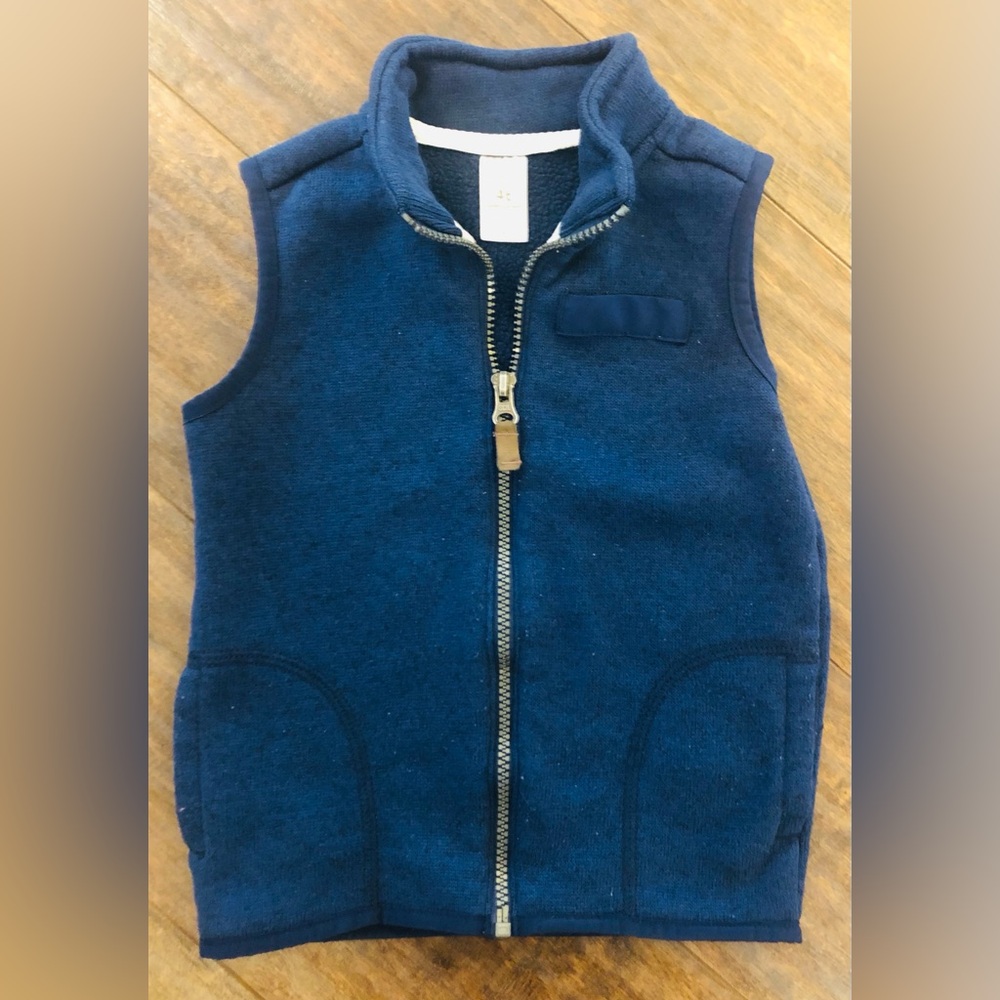 Blue vest Carters 3T